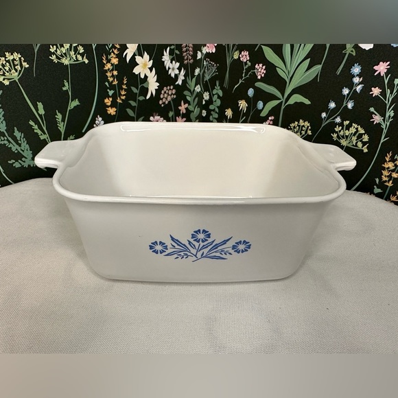 Corningware Kitchen Vintage Corningware Loaf Pan Baking Dish Blue